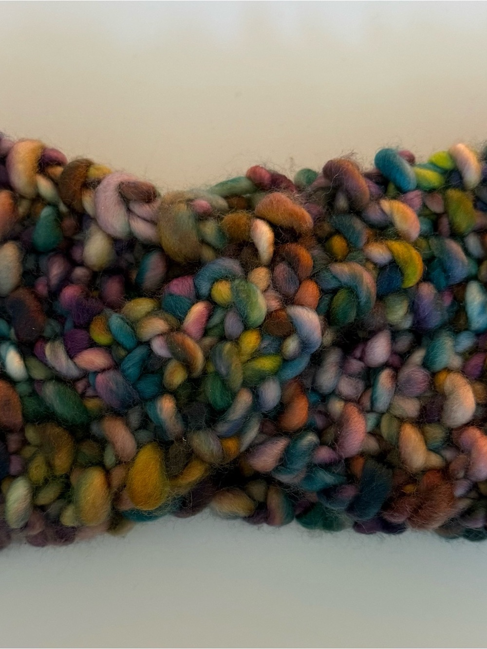 Multicolor Chunky Knit Headband - Women's Hair Accessory